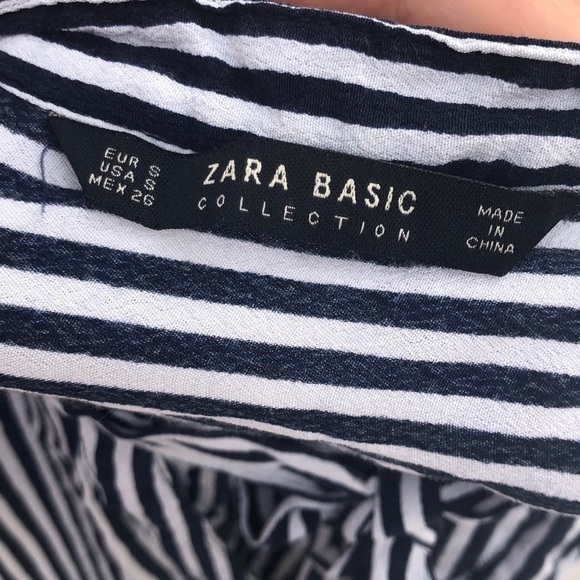 Zara striped blouse Size Small - Picture 8 of 9